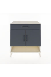 Hyperion Şifonyer 2 Raflı Tek Çekmeceli 2 Kapaklı 88x44x96 Aytaşı-Antrasit