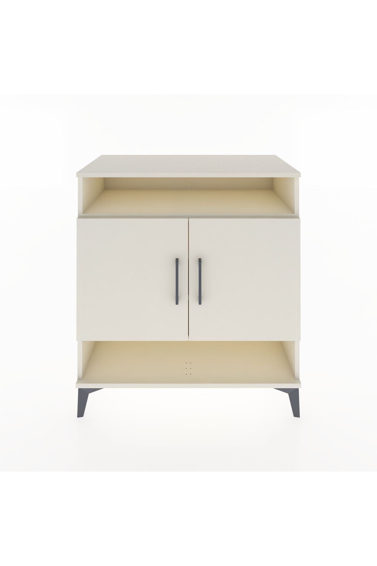 Hyperion Şifonyer 4 Raflı 2 Kapaklı 88x44x96 Aytaşı-Aytaşı