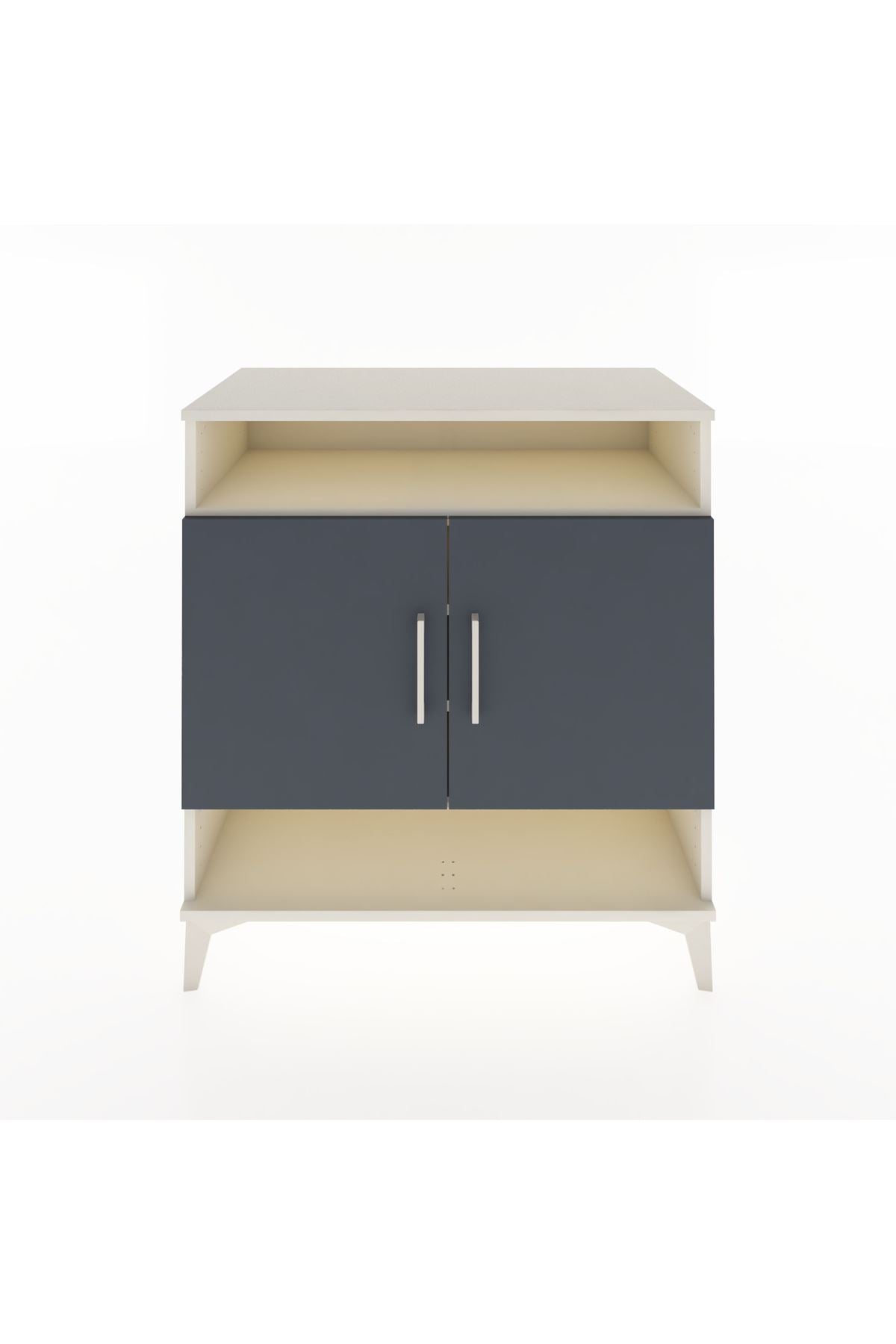 Hyperion Şifonyer 4 Raflı 2 Kapaklı 88x44x96 Aytaşı-Antrasit