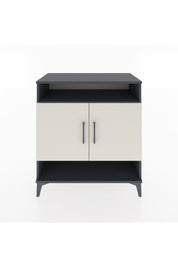 Hyperion Şifonyer 4 Raflı 2 Kapaklı 88x44x96 Antrasit-Aytaşı