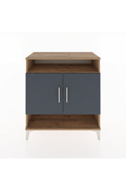 Hyperion Şifonyer 4 Raflı 2 Kapaklı 88x44x96 Çam-Antrasit