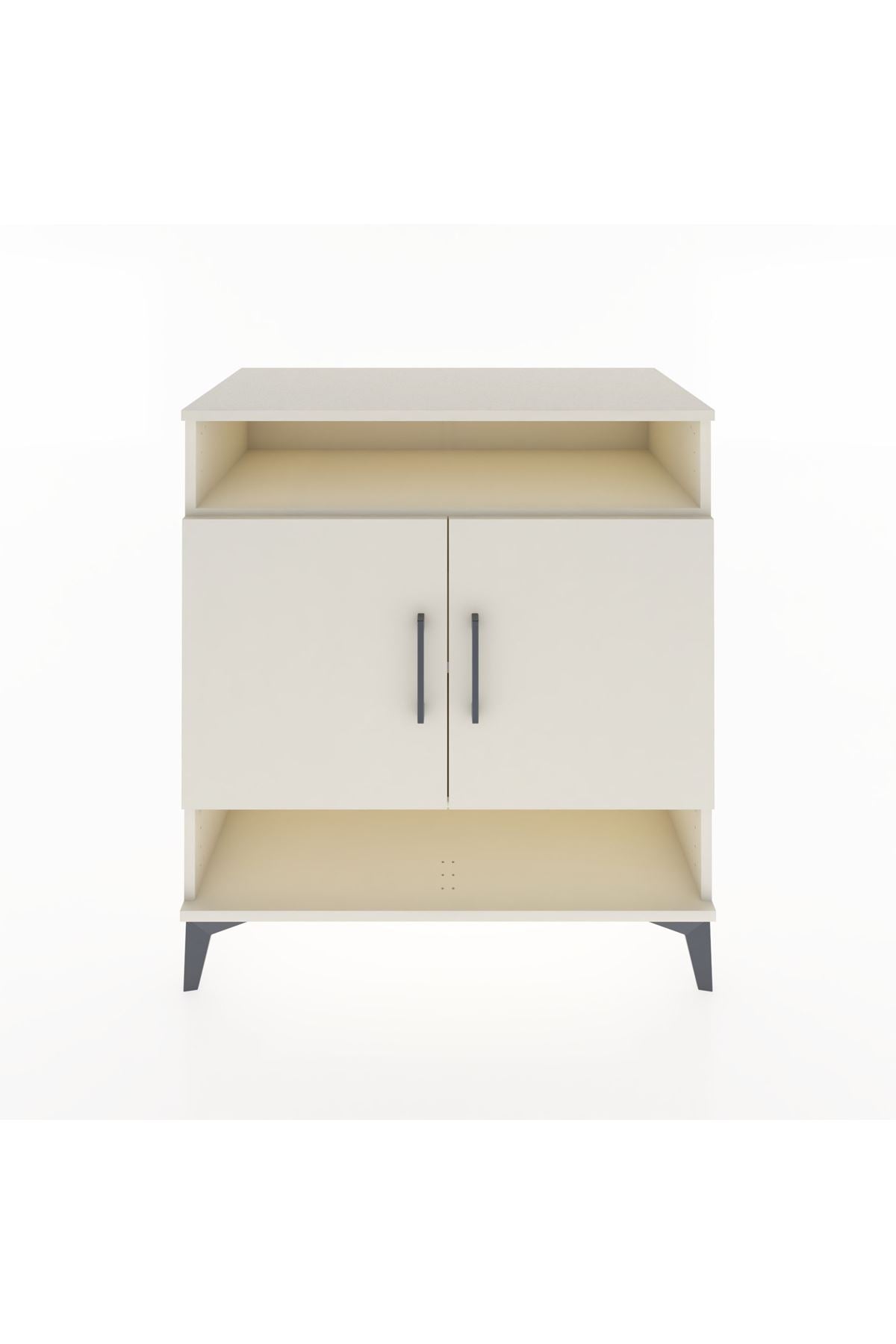 Hyperion Şifonyer 3 Raflı 2 Kapaklı 88x44x96 Aytaşı-Aytaşı