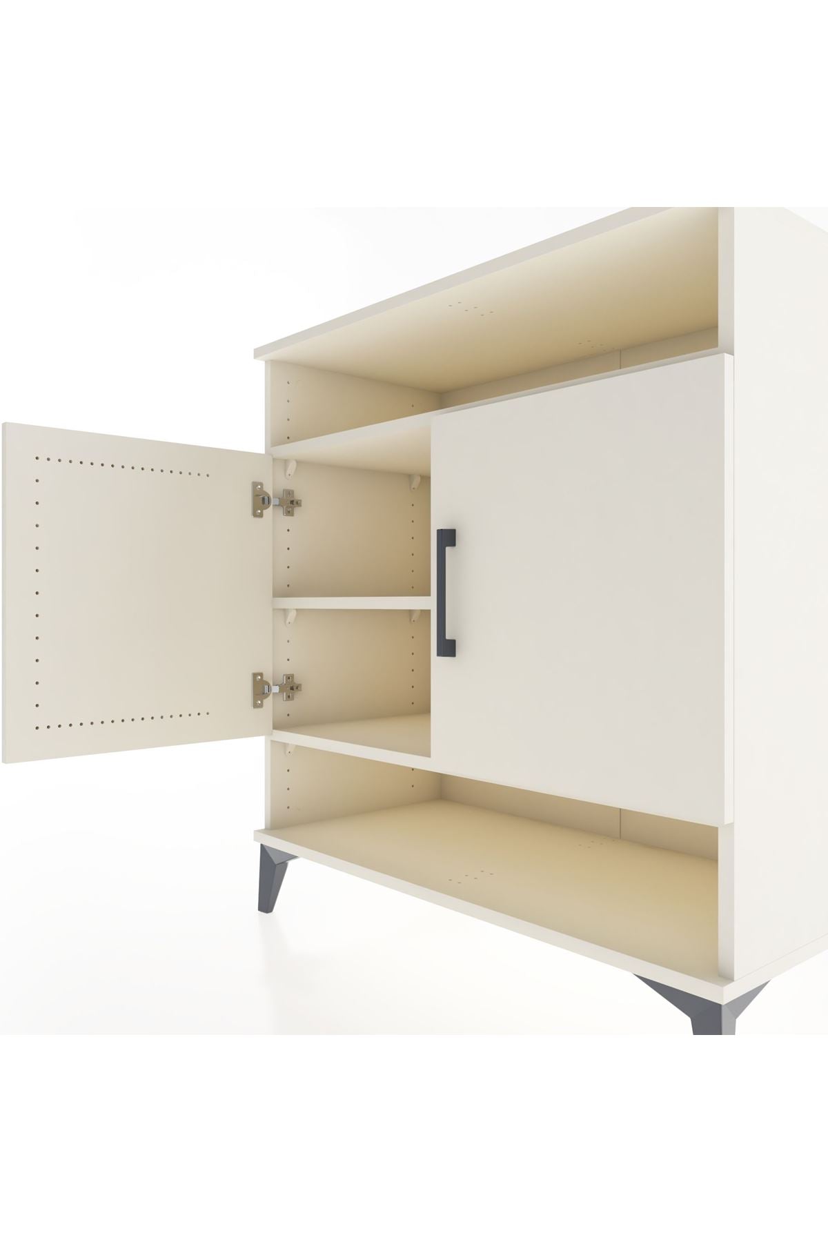 Hyperion Şifonyer 3 Raflı 2 Kapaklı 88x44x96 Aytaşı-Aytaşı