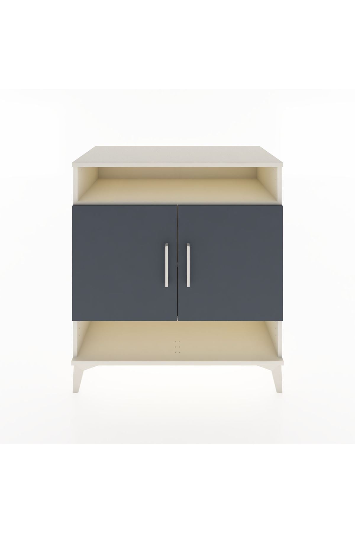 Hyperion Şifonyer 3 Raflı 2 Kapaklı 88x44x96 Aytaşı-Antrasit