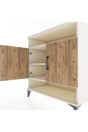 Hyperion Şifonyer 3 Raflı 2 Kapaklı 88x44x96 Aytaşı-Çam