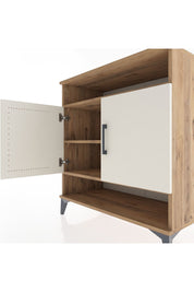 Hyperion Şifonyer 3 Raflı 2 Kapaklı 88x44x96 Çam-Aytaşı