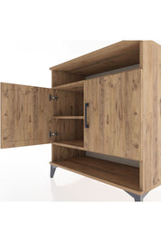 Hyperion Şifonyer 3 Raflı 2 Kapaklı 88x44x96 Çam-Çam