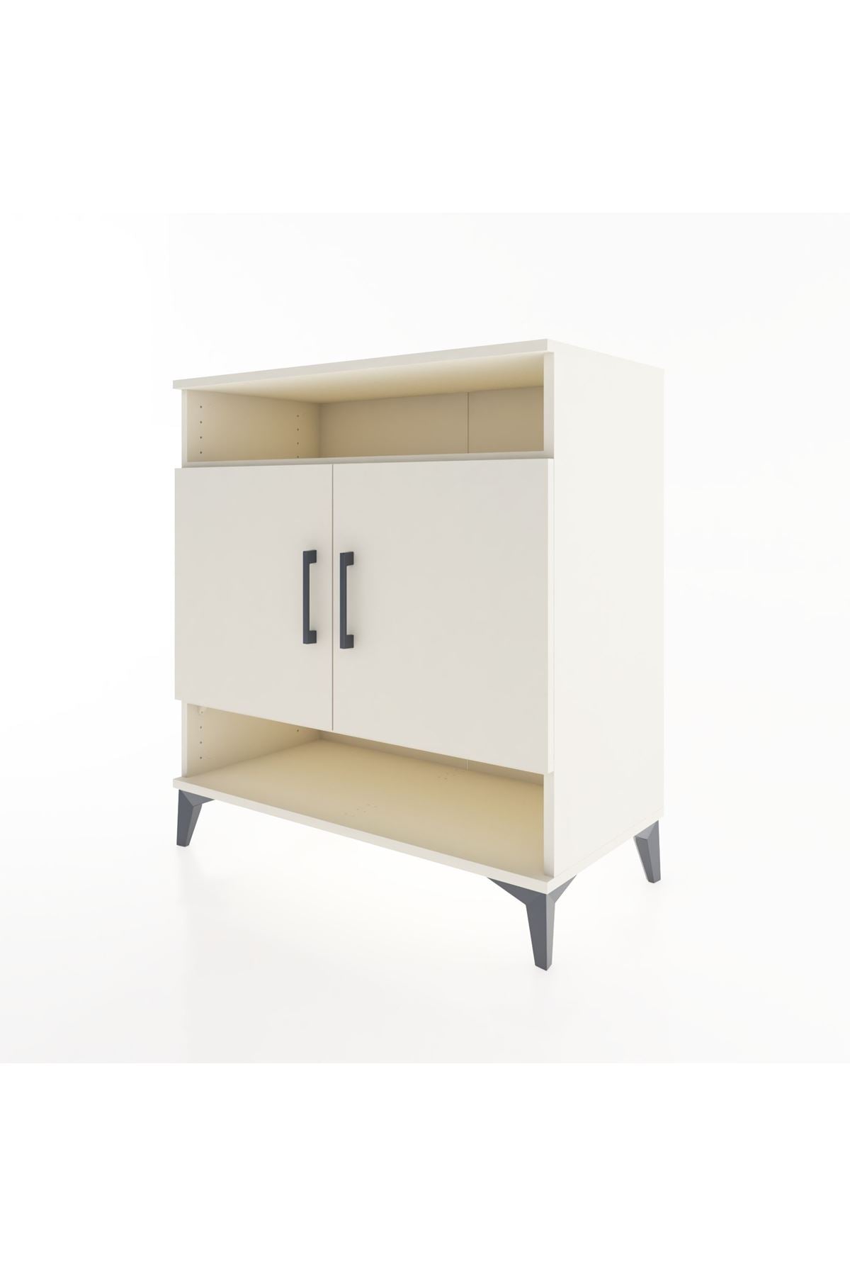Hyperion Şifonyer 2 Raflı 2 Kapaklı 88x44x96 Aytaşı-Aytaşı
