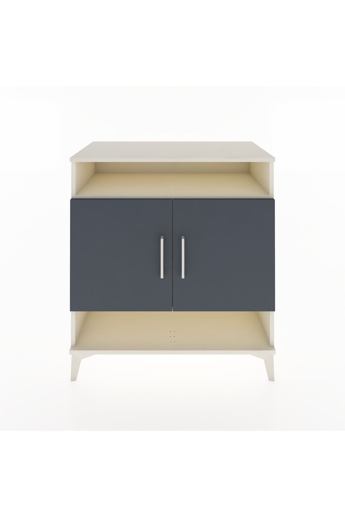 Hyperion Şifonyer 2 Raflı 2 Kapaklı 88x44x96 Aytaşı-Antrasit