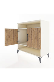 Hyperion Şifonyer 2 Raflı 2 Kapaklı 88x44x96 Aytaşı-Çam