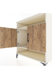 Hyperion Şifonyer 2 Raflı 2 Kapaklı 88x44x96 Aytaşı-Çam