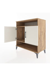 Hyperion Şifonyer 2 Raflı 2 Kapaklı 88x44x96 Çam-Aytaşı