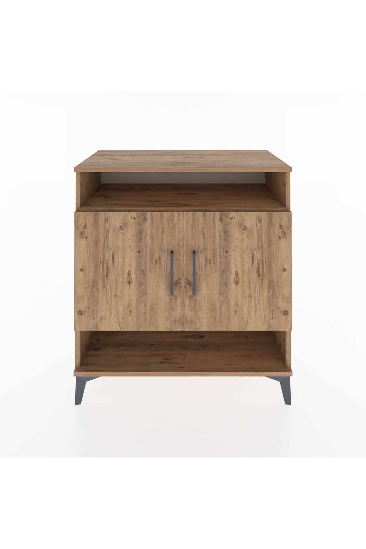 Hyperion Şifonyer 2 Raflı 2 Kapaklı 88x44x96 Çam-Çam