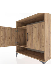 Hyperion Şifonyer 2 Raflı 2 Kapaklı 88x44x96 Çam-Çam