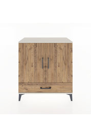 Hyperion Şifonyer 4 Raflı Tek Çekmeceli 2 Kapaklı 88x44x96 Aytaşı-Çam