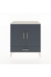 Hyperion Şifonyer 3 Raflı Tek Çekmeceli 2 Kapaklı 88x44x96 Aytaşı-Antrasit