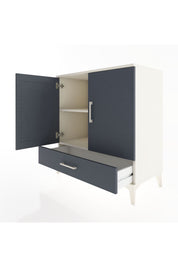 Hyperion Şifonyer 2 Raflı Tek Çekmeceli 2 Kapaklı 88x44x96 Aytaşı-Antrasit