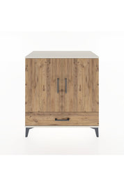 Hyperion Şifonyer 2 Raflı Tek Çekmeceli 2 Kapaklı 88x44x96 Aytaşı-Çam