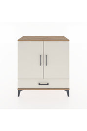 Hyperion Şifonyer 2 Raflı Tek Çekmeceli 2 Kapaklı 88x44x96 Çam-Aytaşı