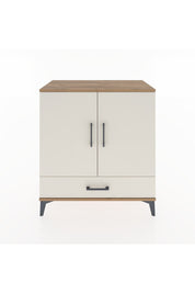 Hyperion Şifonyer Tek Raflı Tek Çekmeceli 2 Kapaklı 88x44x96 Çam-Aytaşı