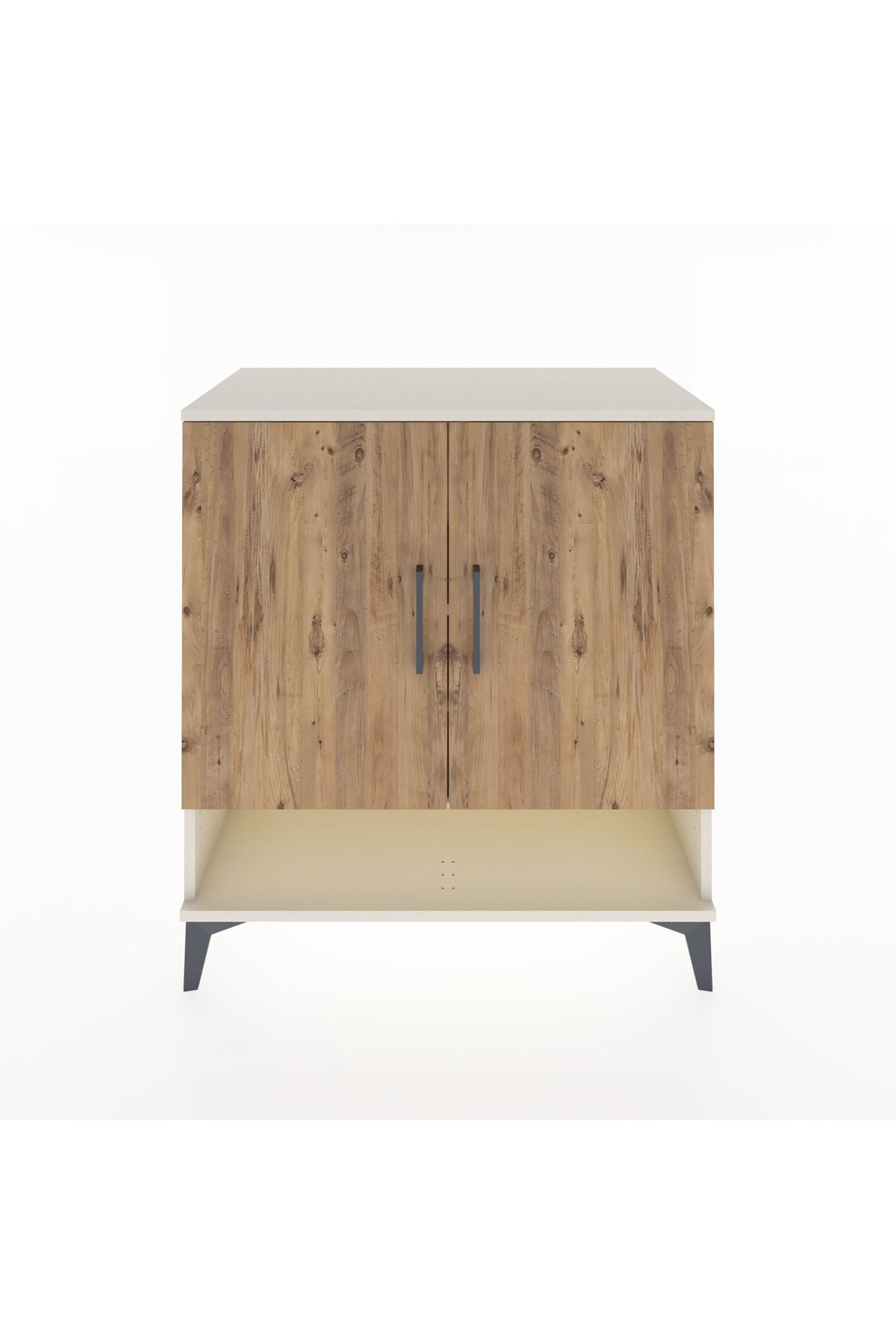 Hyperion Şifonyer 4 Raflı 2 Kapaklı 88x44x96 Aytaşı-Çam