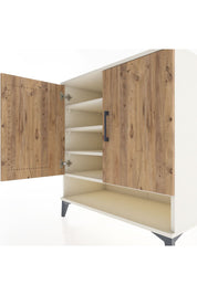 Hyperion Şifonyer 4 Raflı 2 Kapaklı 88x44x96 Aytaşı-Çam