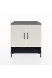 Hyperion Şifonyer 4 Raflı 2 Kapaklı 88x44x96 Antrasit-Aytaşı