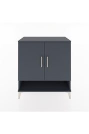 Hyperion Şifonyer 4 Raflı 2 Kapaklı 88x44x96 Antrasit-Antrasit