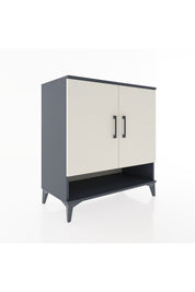 Hyperion Şifonyer 3 Raflı 2 Kapaklı 88x44x96 Antrasit-Aytaşı