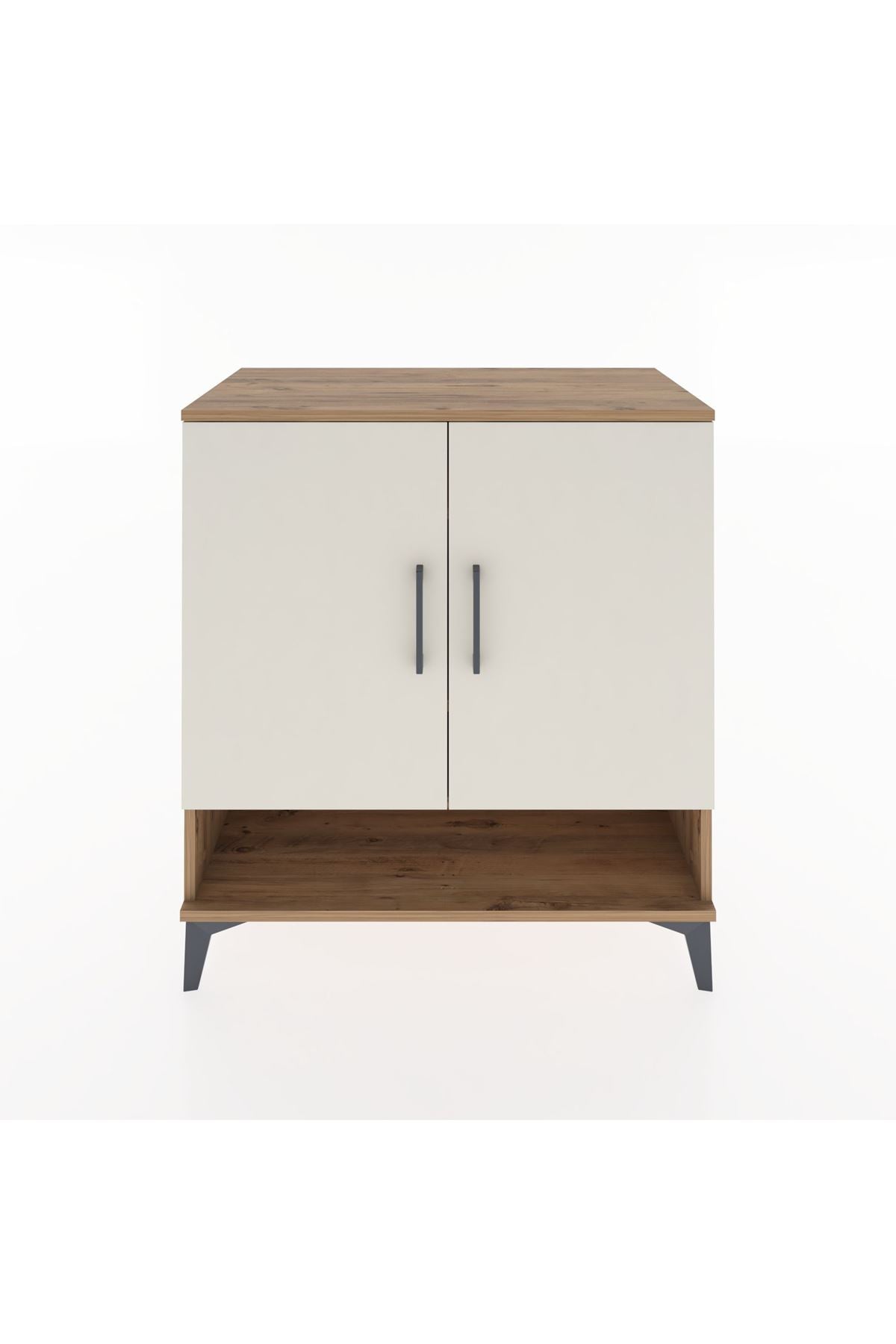 Hyperion Şifonyer 3 Raflı 2 Kapaklı 88x44x96 Çam-Aytaşı