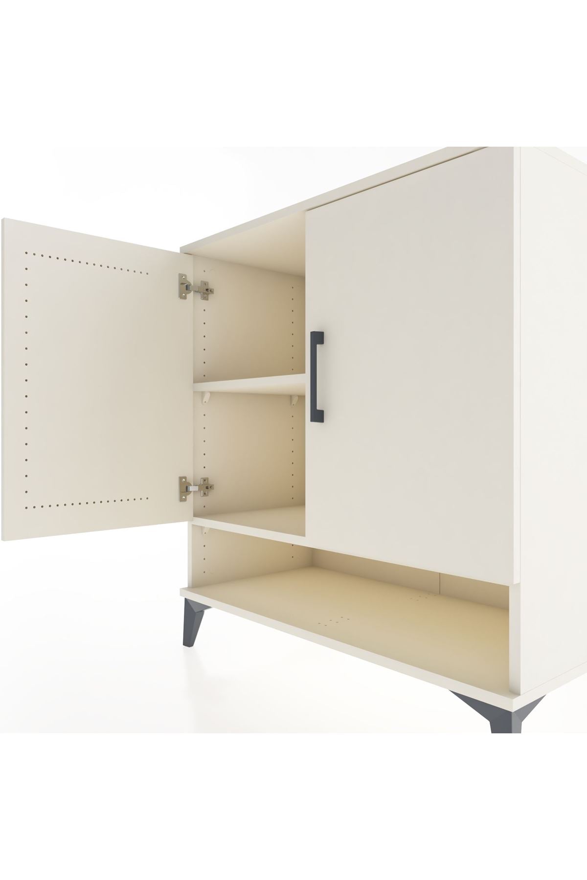 Hyperion Şifonyer 2 Raflı 2 Kapaklı 88x44x96 Aytaşı-Aytaşı