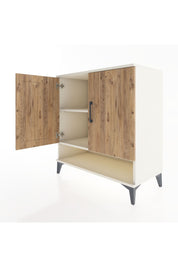 Hyperion Şifonyer 2 Raflı 2 Kapaklı 88x44x96 Aytaşı-Çam
