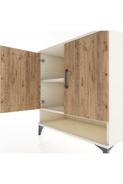Hyperion Şifonyer 2 Raflı 2 Kapaklı 88x44x96 Aytaşı-Çam