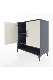 Hyperion Şifonyer 2 Raflı 2 Kapaklı 88x44x96 Antrasit-Aytaşı