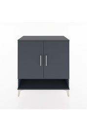 Hyperion Şifonyer 2 Raflı 2 Kapaklı 88x44x96 Antrasit-Antrasit