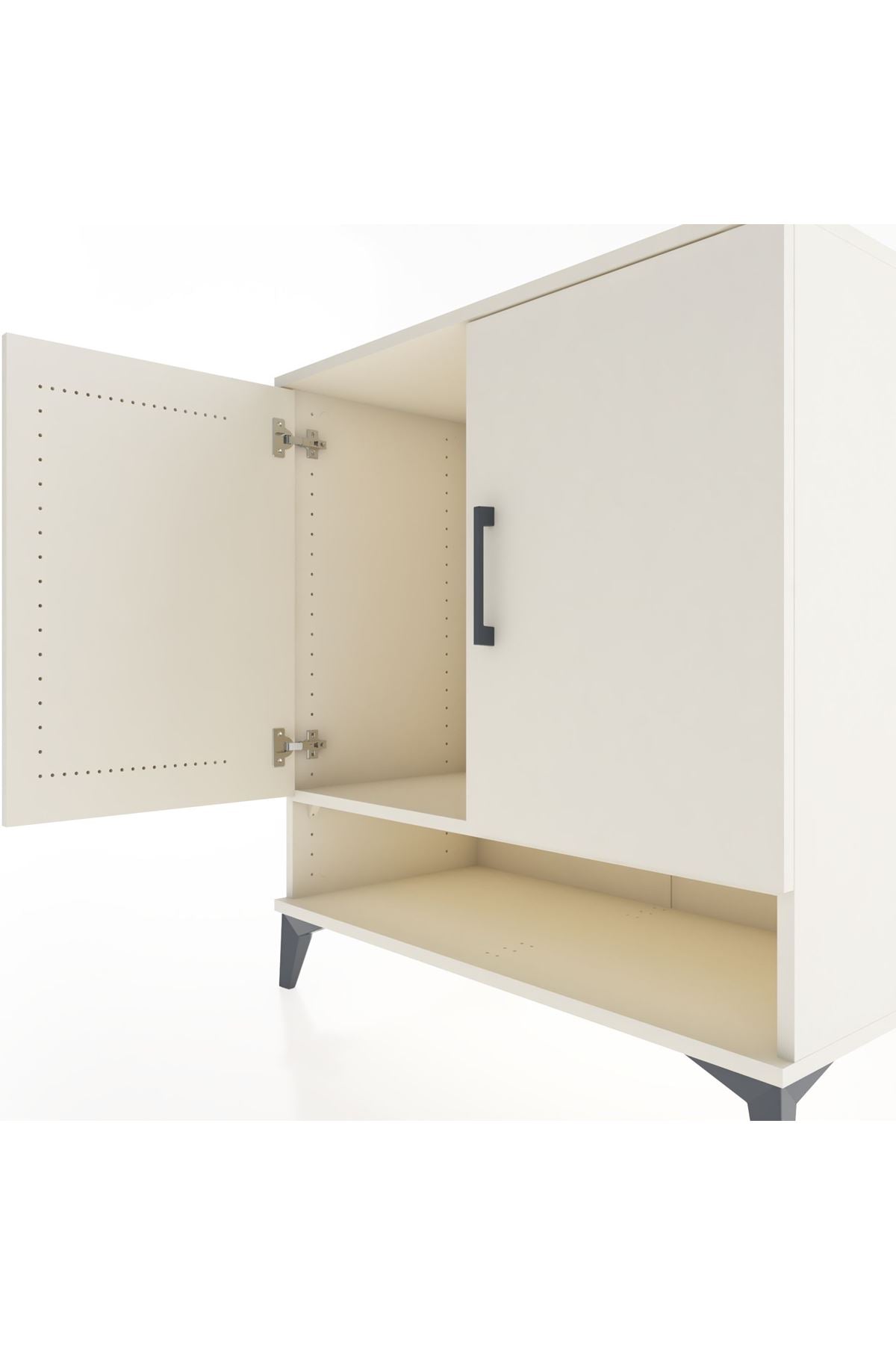 Hyperion Şifonyer Tek Raflı 2 Kapaklı 88x44x96 Aytaşı-Aytaşı