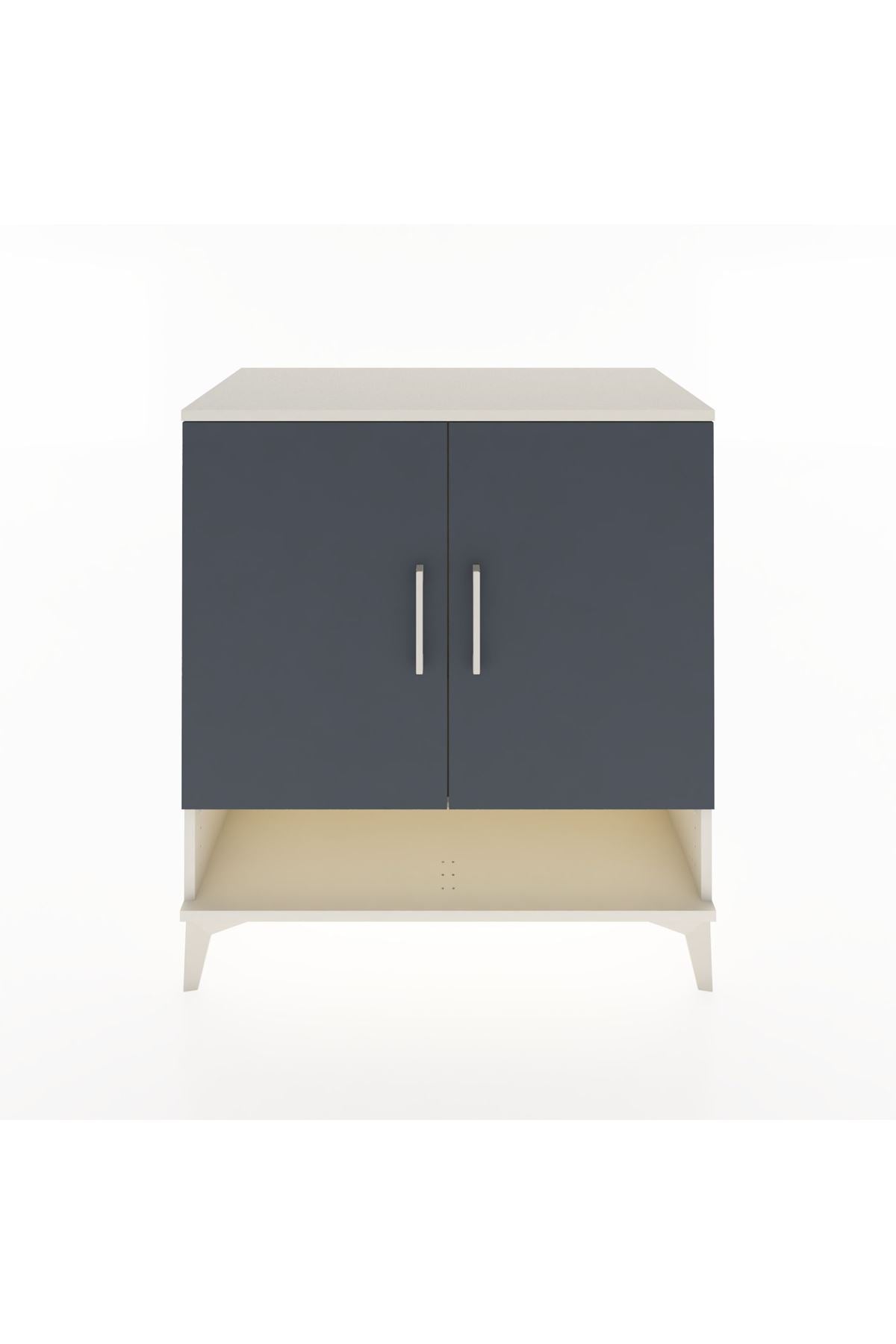 Hyperion Şifonyer Tek Raflı 2 Kapaklı 88x44x96 Aytaşı-Antrasit