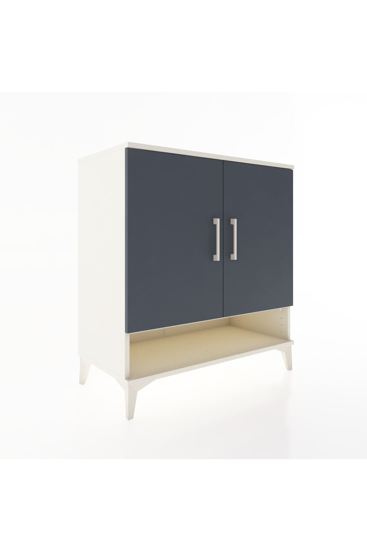 Hyperion Şifonyer Tek Raflı 2 Kapaklı 88x44x96 Aytaşı-Antrasit