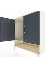 Hyperion Şifonyer Tek Raflı 2 Kapaklı 88x44x96 Aytaşı-Antrasit