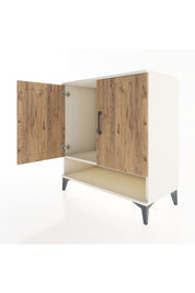 Hyperion Şifonyer Tek Raflı 2 Kapaklı 88x44x96 Aytaşı-Çam