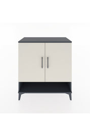 Hyperion Şifonyer Tek Raflı 2 Kapaklı 88x44x96 Antrasit-Aytaşı