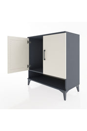 Hyperion Şifonyer Tek Raflı 2 Kapaklı 88x44x96 Antrasit-Aytaşı