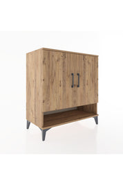 Hyperion Şifonyer Tek Raflı 2 Kapaklı 88x44x96 Çam-Çam