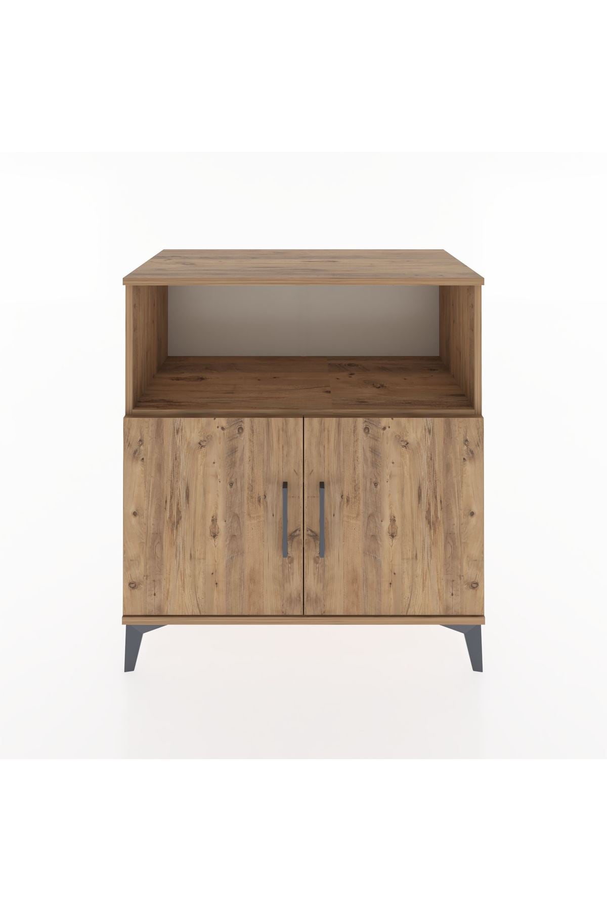 Hyperion Şifonyer 3 Raflı 2 Kapaklı 88x44x96 Çam-Çam