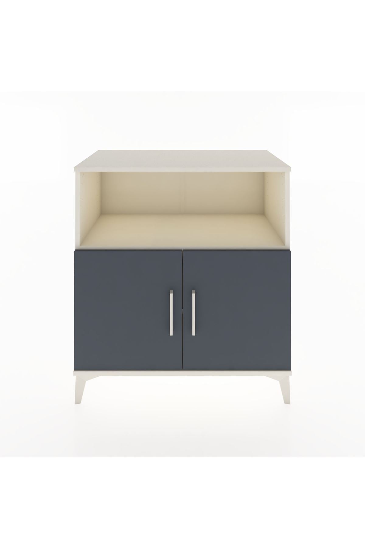 Hyperion Şifonyer 2 Raflı 2 Kapaklı 88x44x96 Aytaşı-Antrasit