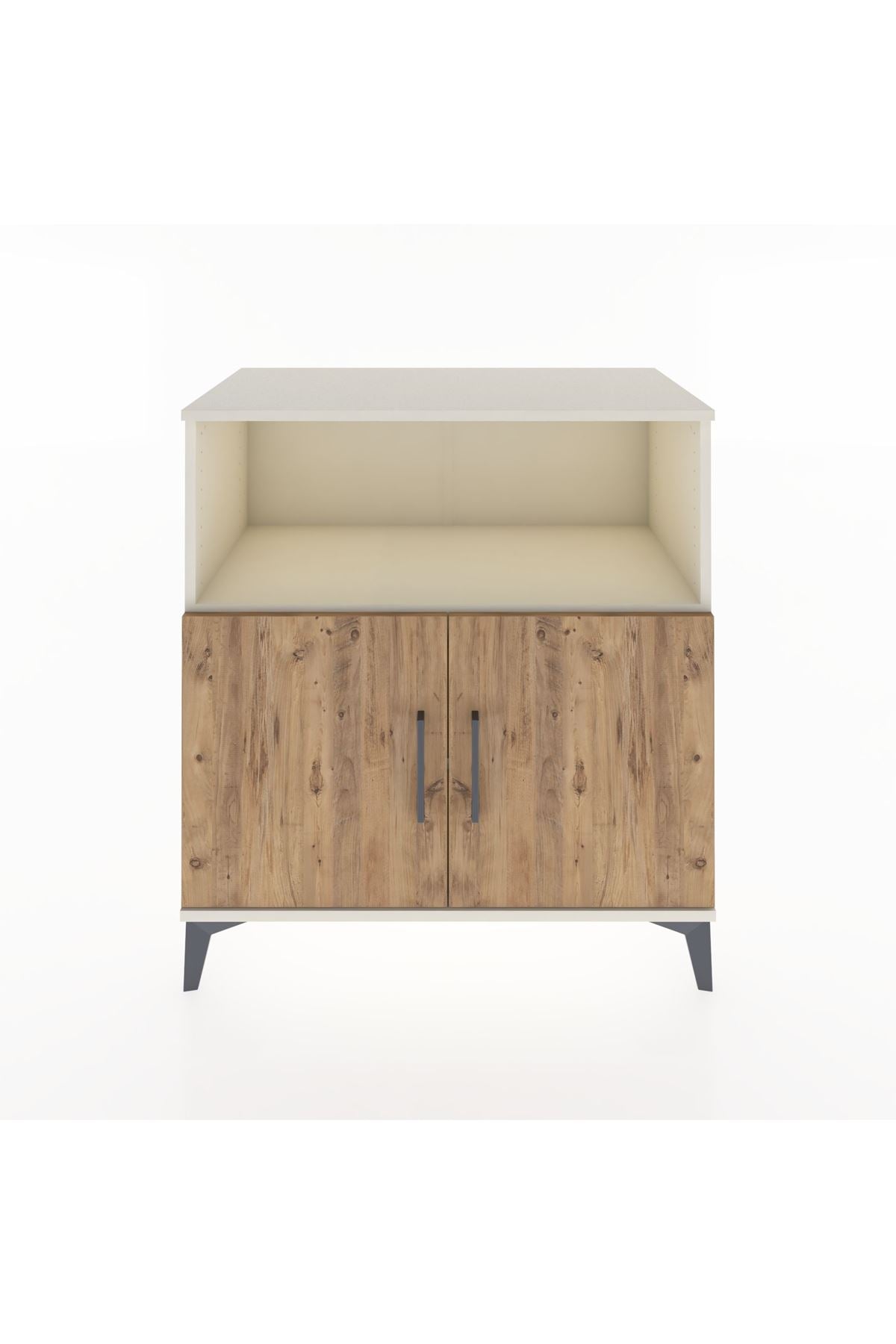 Hyperion Şifonyer 2 Raflı 2 Kapaklı 88x44x96 Aytaşı-Çam