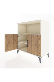 Hyperion Şifonyer 2 Raflı 2 Kapaklı 88x44x96 Aytaşı-Çam