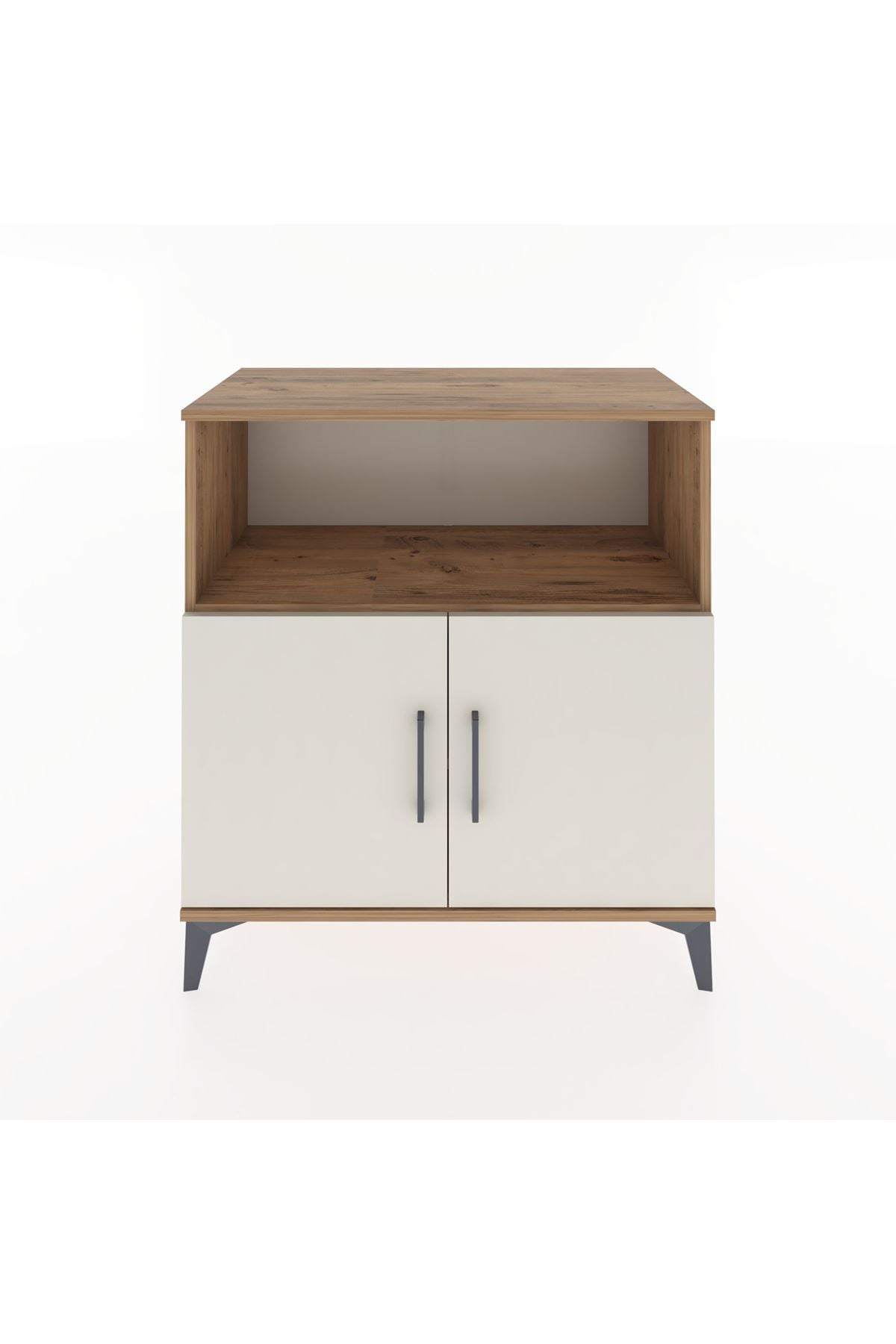 Hyperion Şifonyer 2 Raflı 2 Kapaklı 88x44x96 Çam-Aytaşı