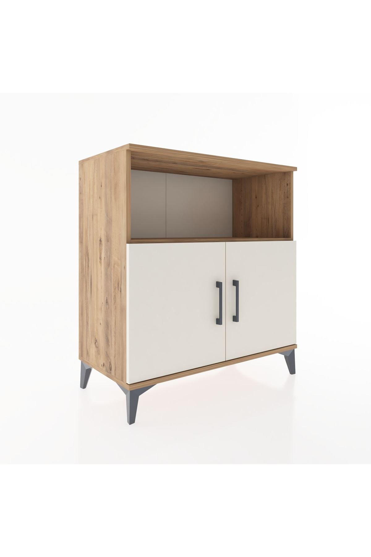 Hyperion Şifonyer 2 Raflı 2 Kapaklı 88x44x96 Çam-Aytaşı