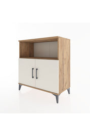 Hyperion Şifonyer 2 Raflı 2 Kapaklı 88x44x96 Çam-Aytaşı